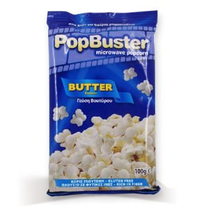 Ποπ Κορν Για Μικροκύματα 100gr Butter Popbuster